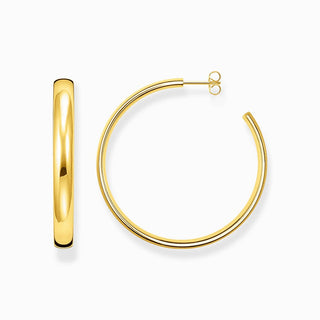 Thomas Sabo Gold-plated Big Chunky Hoop Earrings