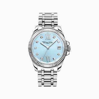 Thomas Sabo Ladies watch Divine Blue with Light Blue Dial and White Stones