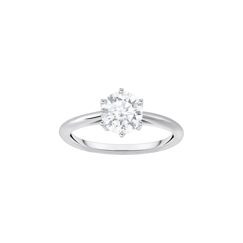 Thomas Sabo Ring white stones in silver