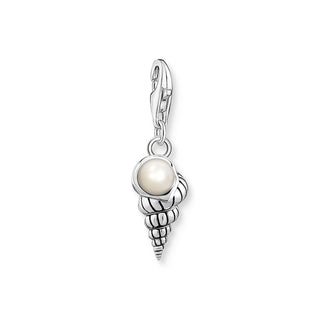 Thomas Sabo Charm pendant shell with pearl silver