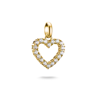 THOMAS SABO Charm Club Connect Heart Gold Charm