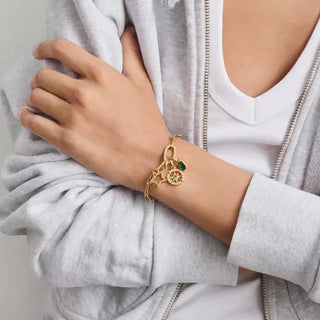 THOMAS SABO Charm Club Connect Compass Gold Charm