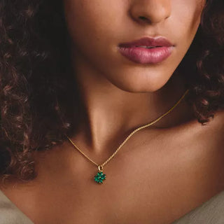 THOMAS SABO Charm Club Connect Cloverleaf Gold Charm