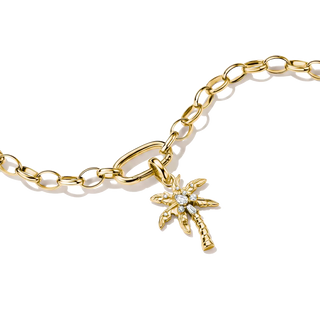 THOMAS SABO Charm Club Connect Palm Tree Gold Charm