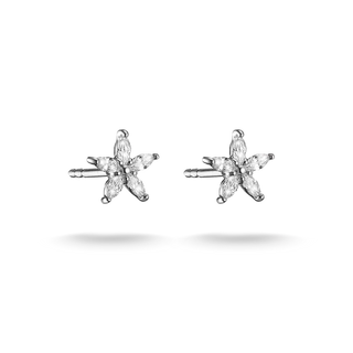 THOMAS SABO Flower Zirconia Stud Earrings