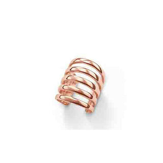 5 Line Ear Cuff Rose Gold Plated