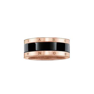 Thomas Sabo Band ring black ceramic women ring