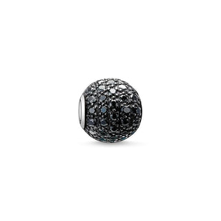 Thomas Sabo Bead black pavÃ©