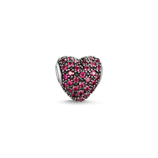 Thomas Sabo Bead red pavÃ© heart