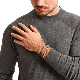 Thomas Sabo Bracelet - Green Leather