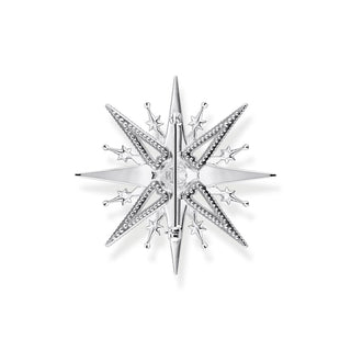 Thomas Sabo Brooch Star With White Stones Silver