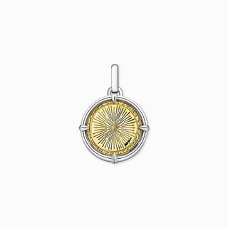 Thomas Sabo CZ 2 Tone Faith - Love - Hope Pendant