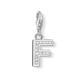 Thomas Sabo CZ Letter F Charm