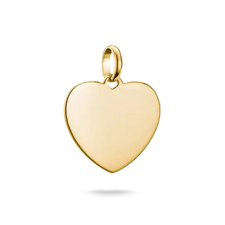 Thomas Sabo Charm Club Connect Big Heart Gold-Plated Charm Pendant