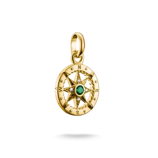 THOMAS SABO Charm Club Connect Compass Gold Charm