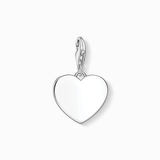 Thomas Sabo Charm Pendant - Heart - Silver