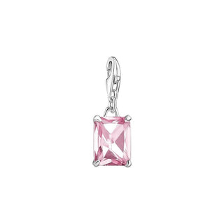 Thomas Sabo Charm Pendant Pink Stone Silver