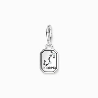 Thomas Sabo Charm Pendant - Zodiac Sign Scorpio with Zirconia