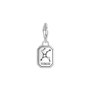Thomas Sabo Charm Pendant - Zodiac Sign Virgo with Zirconia
