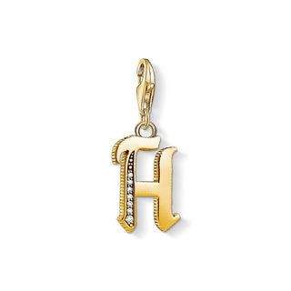 Thomas Sabo Charm pendant letter H gold