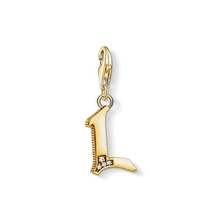 Thomas Sabo Charm pendant letter L gold