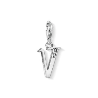 Thomas Sabo Charm pendant letter V silver