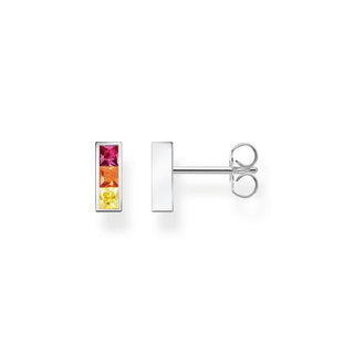 Thomas Sabo Ear Studs Colourful Stones Silver