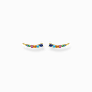 Thomas Sabo Earrings - Ear Climber - Colourful Stones