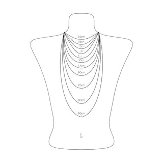 Thomas Sabo Elegant Intertwined Circles Sterling Silver Necklace