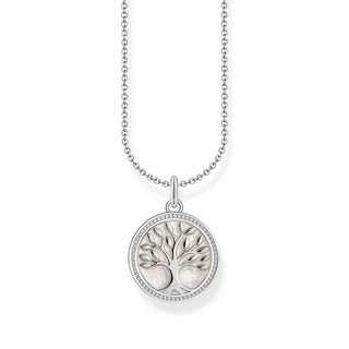 Thomas Sabo Elegant Silver Tree of Love Necklace