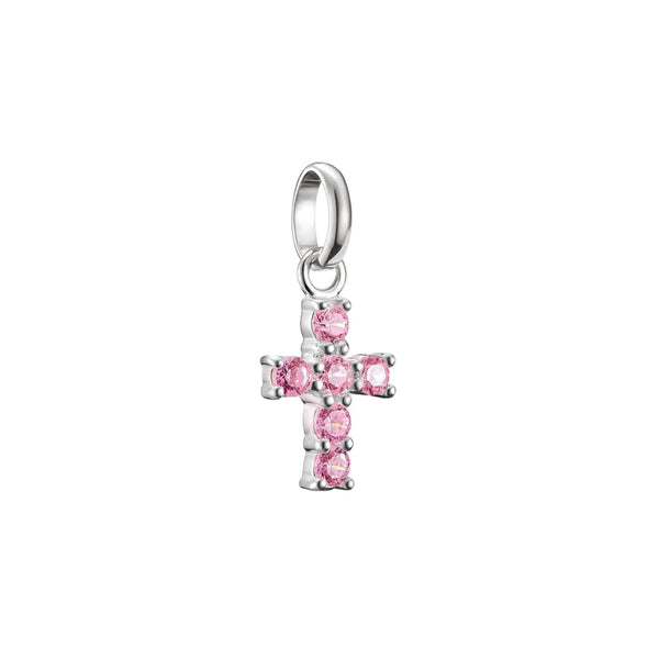 Thomas Sabo Elegant Sterling Silver Cross Charm Pendant