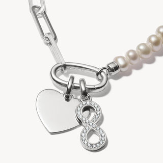 Thomas Sabo Elegant Sterling Silver Infinity Charm