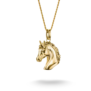 Thomas Sabo Elyndra 18k Gold Plated Horse Head Necklace
