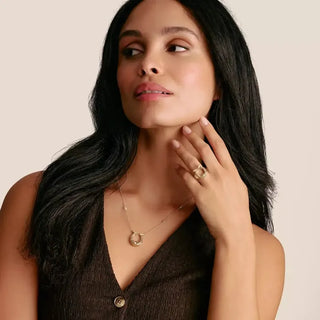 Thomas Sabo Elyndra 18k Gold Plated Horseshoe Necklace