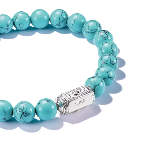 Thomas Sabo Elyndra Silver Bracelet with Imitated Turquoise Beads