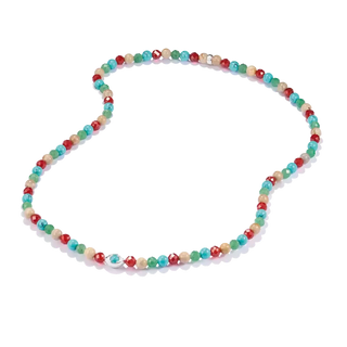 Thomas Sabo Elyndra Silver Necklace with Multicolored Beads