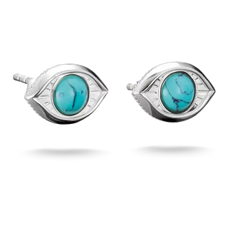 Thomas Sabo Elyndra Silver Turquoise Eye Stud Earrings