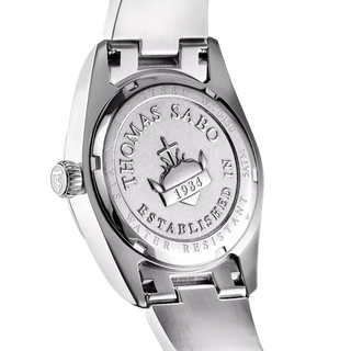 Thomas Sabo Elyndra Stainless Steel Silver Turquoise Watch
