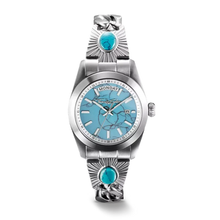 Thomas Sabo Elyndra Stainless Steel Silver Turquoise Watch