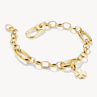 Thomas Sabo Exquisite Gold-Plated Charm Bracelet