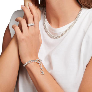 Thomas Sabo Exquisite Sterling Silver Zirconia Band Ring