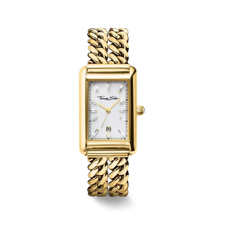 Thomas Sabo Gold-Coloured Ladies' Rectangular Watch