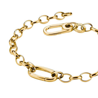 Thomas Sabo Gold-Plated Connect Link Charm Bracelet