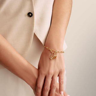 Thomas Sabo Gold-Plated Crown Connect Charm