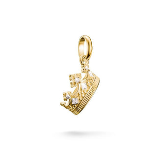 Thomas Sabo Gold-Plated Crown Connect Charm