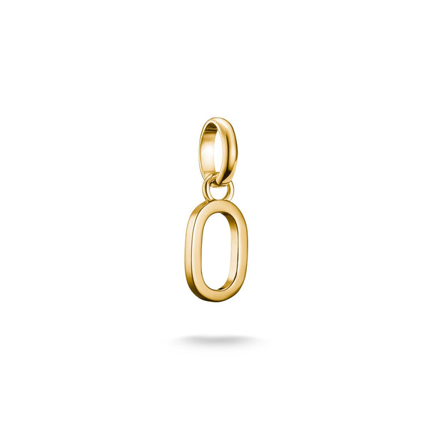 Thomas Sabo Gold-Plated Letter O Connect Charm Pendant