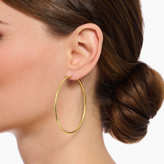 Thomas Sabo Gold-plated Big Hoop Earrings