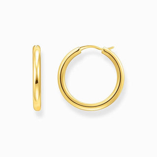 Thomas Sabo Gold-plated Classic Hoop Earrings