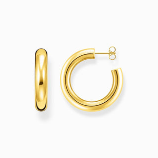 Thomas Sabo Gold-plated Medium Chunky Hoop Earrings