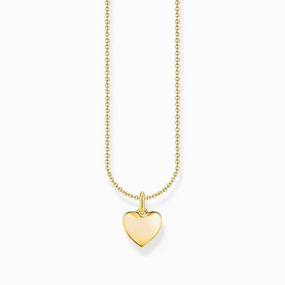 Thomas Sabo Gold-plated Necklace with Heart Pendant